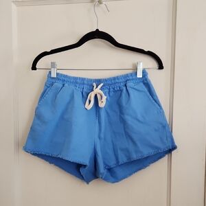 Double Zero Sky Blue Athletic Shorts